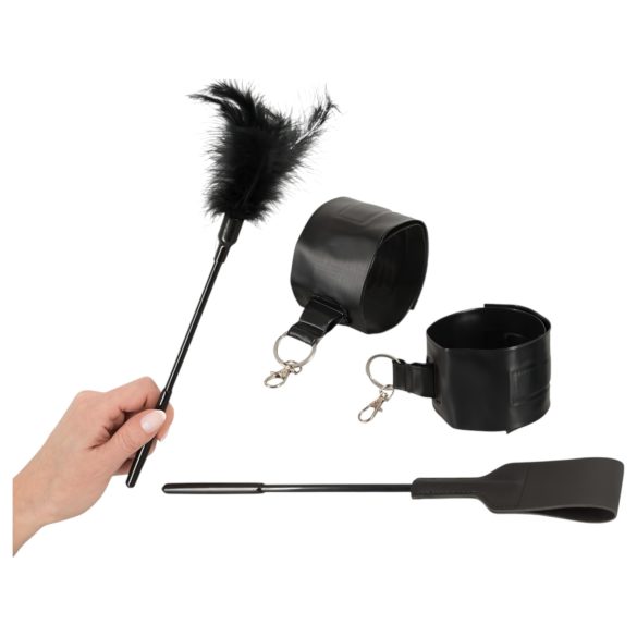 You2Toys Kjærlighetspute - oppblåsbar sexpute sett (svart)