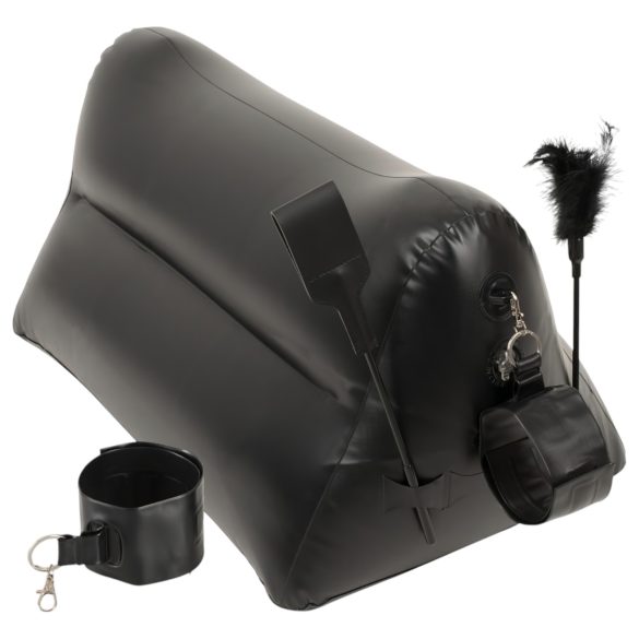 You2Toys Kjærlighetspute - oppblåsbar sexpute sett (svart)