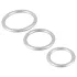 You2Toys Metallic - silikon penisring sett (3 stk)