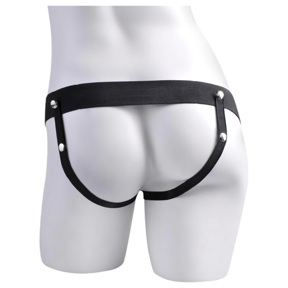 Fetish Strap-On 7,5 - påspennbar, sprutende dildo (naturlig)