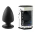 Silexd S - formbar analdildo - 9 cm (svart)