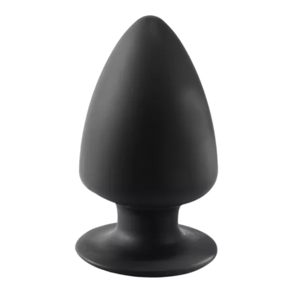 Silexd S - formbar analdildo - 9 cm (svart)