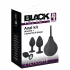 Black Velvets - analpluggssett (4 deler, svart)