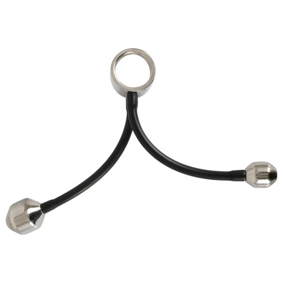 You2Toys Heavy Gear - Anal ring med vekt (svart)