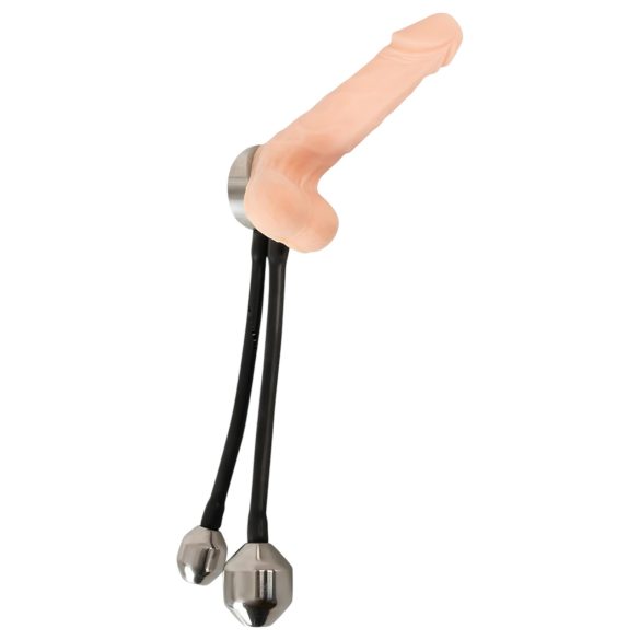 You2Toys Heavy Gear - Anal ring med vekt (svart)