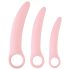 SMILE - Vaginaltrenere - dildo-sett - rosa (3 deler)