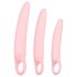 SMILE - Vaginaltrenere - dildo-sett - rosa (3 deler)