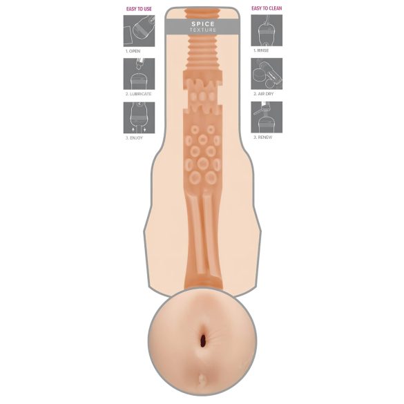 Fleshlight Eva Lovia Spice - rumpe stimulator