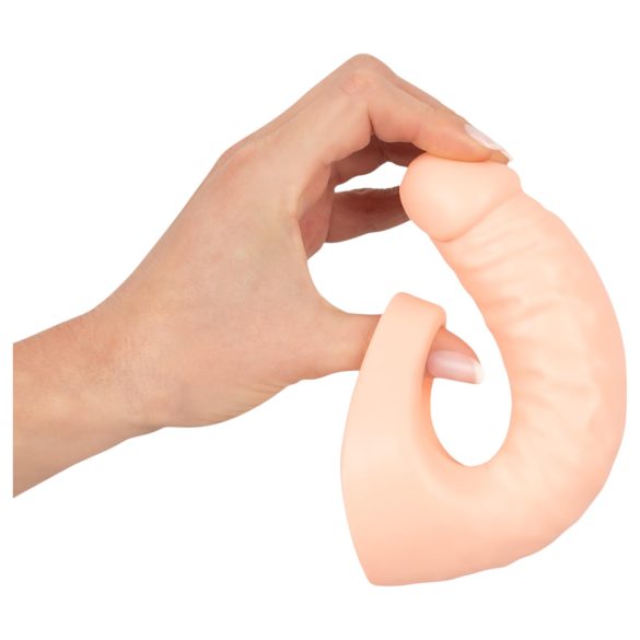 Realistixxx Double F - naturtro dildo med penisring (natur)