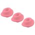 Womanizer Premium Eco ekstra hoder - rosa (3 stk) - L