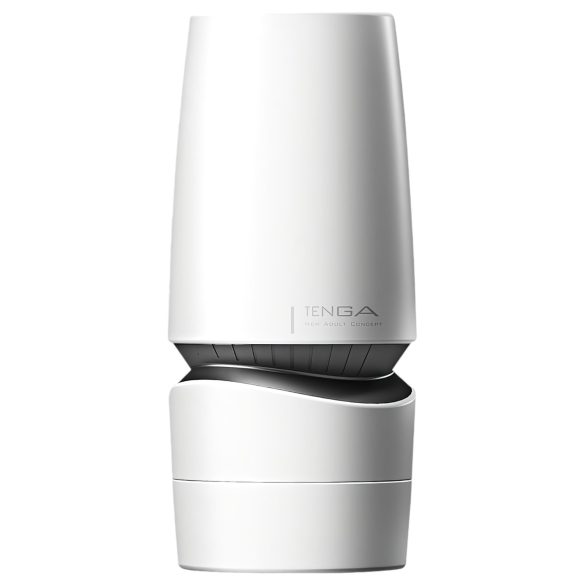 TENGA Aero - super sugekraft masturbator (hvit-sølv)