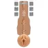 Fleshlight Autumn Falls Krem - Naturtro vagina