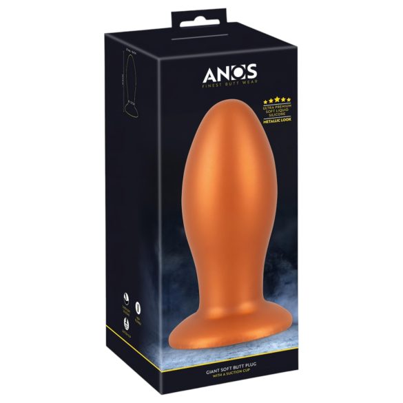 ANOS - stor analplug (oransje)
