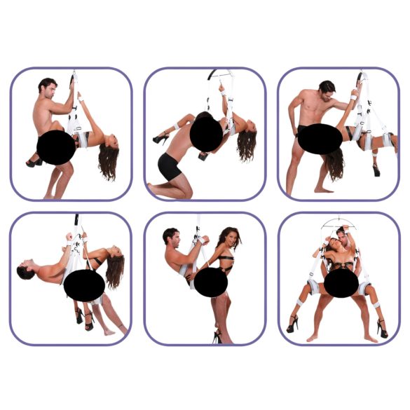 Fetisj - BDSM sexhuske (hvit)