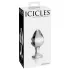 Icicles No. 25 - Konisk, glass analplugg (gjennomsiktig)