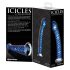Icicles No. 29 - spiralformet, blå glassdildo
