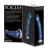 Icicles No. 29 - spiral, blå glassdildo