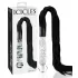 Icicles No. 38 - lærpisk og glassdildo (klar-svart)