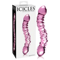 Icicles No. 55 - Toveis G-punkt glassdildo (rosa) Icicles No. 55 - Toveis G-punkt glassdildo (rosa)