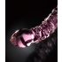 Icicles No. 55 - Toveis G-punkt glassdildo (rosa)