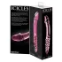 Icicles No. 57 - Dobbeltsidig glassdildo med penisform (rosa)