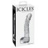Icicles No. 61 - herdet, penisformet glassdildo (gjennomsiktig)