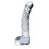 Icicles No. 61 - herdet, penisformet glassdildo (gjennomsiktig)