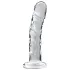 Icicles No. 62 - glassdildo med penisform (gjennomsiktig)