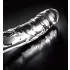 Icicles No. 62 - glassdildo med penisform (gjennomsiktig)