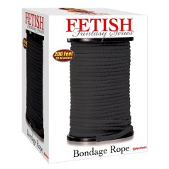 Fetish Shibari Bondage tau - 60m (svart)