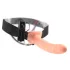 Pipedream - Fetish Strap-On 8 - påsettbar, hul vibrator (naturfarget)