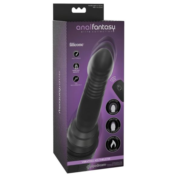 Analfantasy Kjærlighetsdriver - svart anal vibrator