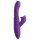 Fantasy For Her – 3-i-1 støtvibrator med varmefunksjon (lilla)