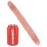 King Cock 12 Slim - naturtro dobbel dildo (31 cm) - naturlig