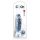 King Cock Clear 7 - med sugekopp, realistisk dildo med testikler (18 cm)