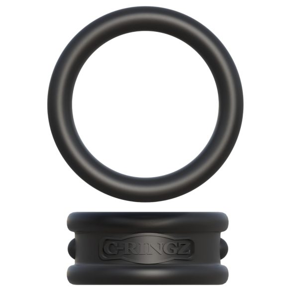 Fantasy C-Ringz - penis- og testikkelring (svart)
