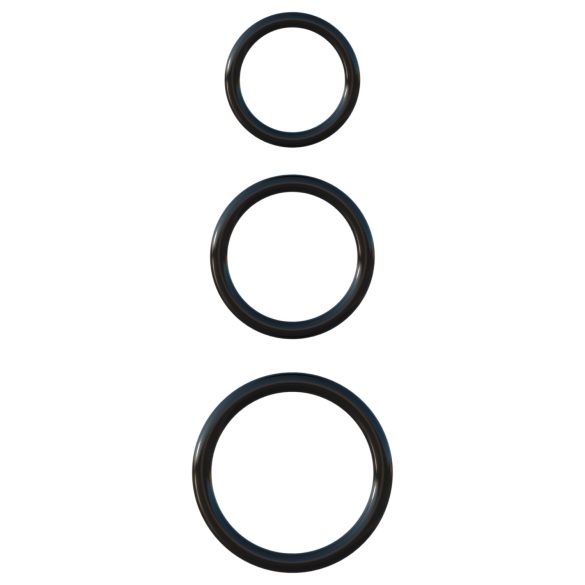 Fantasy C-Ringz - penisringtrio (svart)