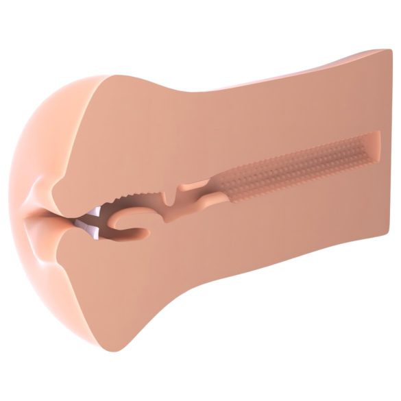 Fuck Me Silly To Go - realistisk munn (naturlig)