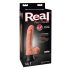 Real Feel Deluxe No.1 - testnær, naturtro vibrator (hudfarget)