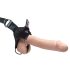 Fetisj Strap-On 12 - hul dildó (hudfarget)
