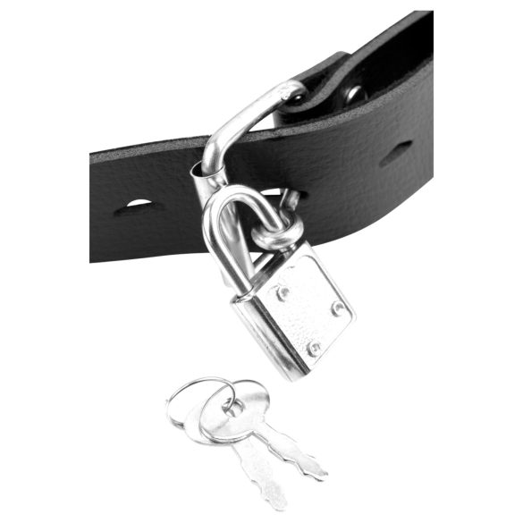 Fetish Fantasy - munnknebel med dildo (svart)