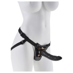 Fetish Fantasy - sele med strap-on-kompatibilitet (svart)
