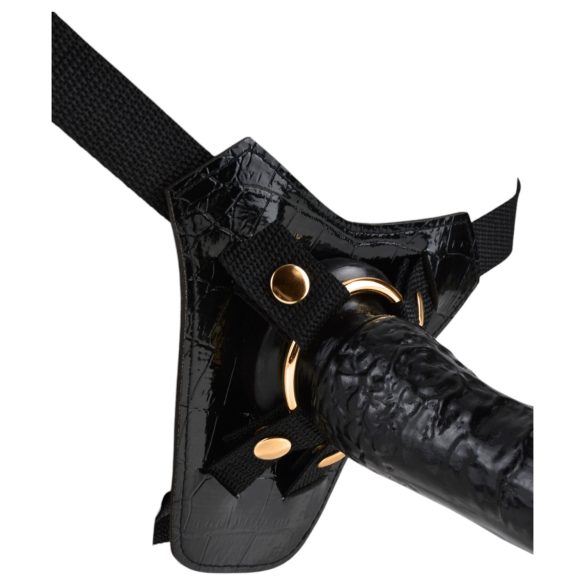 Fetish Fantasy - sele med strap-on-kompatibilitet (svart)