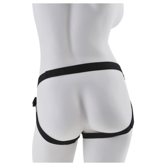 Fetish Fantasy - sele med strap-on-kompatibilitet (svart)