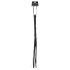 Fetish Fantasy Deluxe Cat-O-Nine - pisk (65 cm) - svart