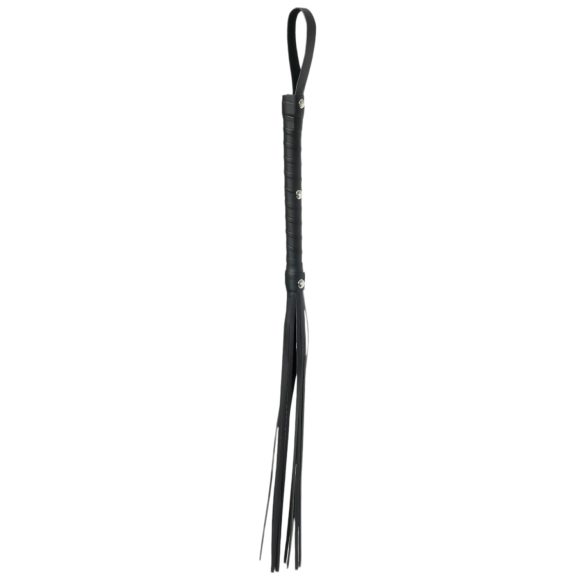 Fetish Fantasy Deluxe Cat-O-Nine - pisk (65 cm) - svart