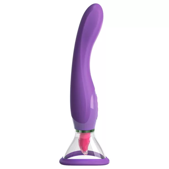 Pipedream - Fantasy - oppladbar 3-i-1 slikkemaskin (lilla)