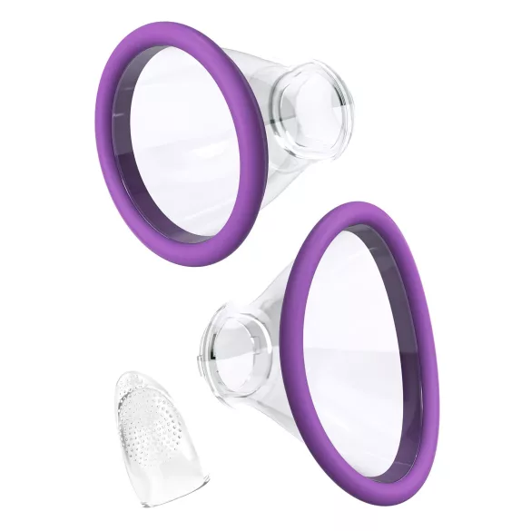Pipedream - Fantasy - oppladbar 3-i-1 slikkemaskin (lilla)