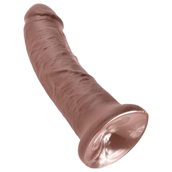 King Cock 8 Dildo (20cm) - Brun