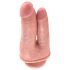 King Cock Dobbel Penetrator - naturlig realistisk dobbel dildo